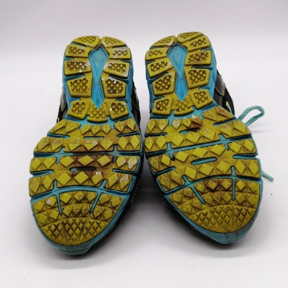 New Balance Womens Sneakers Running 750 v1 Black‎ Blue Lace Up Round Toe 6.5 - Picture 5 of 10